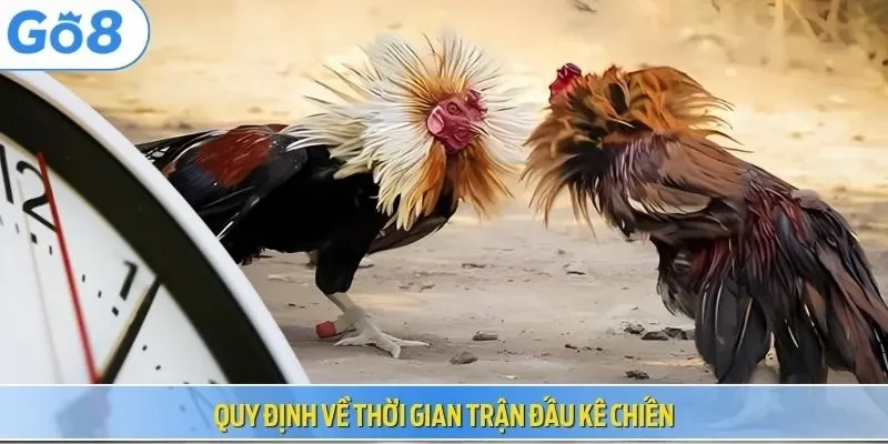 Quy định về thời gian trận đấu kê chiến