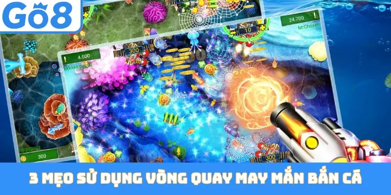 vòng quay may mắn bắn cá